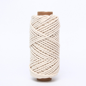 JP High-Quality Woven Rope Pure Natural Cotton Rope <strong>String</strong> Diy Weaving Process - Product Image 4