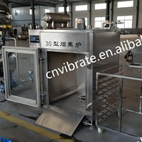 Four à fumage électrique en acier inoxydable grande capacité VBJX pour la transformation commerciale de viande, poisson et saucisses