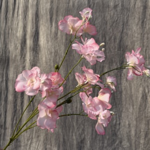 Fleur artificielle à branche unique de luxe personnalisée arrangement de fleurs en soie violettes - Product Image 6