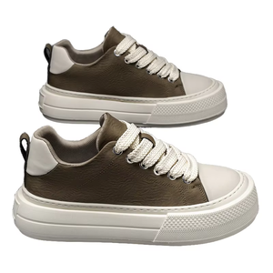 <strong>2026</strong> Hot Selling Top Quality Casual Sports Walking Style <strong>Shoes</strong> Fashion Trend Bone <strong>Shoes</strong> for Men Canvas Fabric Couple Sneakers - Product Image 1