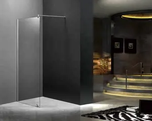 6mm Glass Thickness Shower Bath Screen Shower Room Walk In Shower Screen