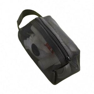 Sac Organisateur Transparent en Maille Mini Format pour Rangement de Pièces de Monnaie, Étanche et Respirant avec Fermeture Éclair – Idéal pour Clés, Rouge à Lèvres, Voyages et Affaires – Offre Spéciale - Product Image 3