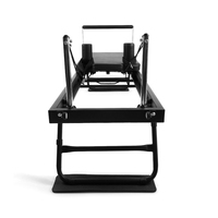 FAPRE Fournisseur : Reformer de Pilates de qualité professionnelle, avec structure en fer pour studio et lit de Pilates réglable pour la maison, pour le renforcement du tronc