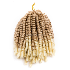 Extensiones de Cabello Sintético Passion Twist, 30 Mechones, Bomb Twist, Rizado, Spring Twist, Cabello para Crochet - Product Image 6