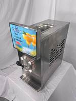 Machine à granita professionnelle à réservoir unique pour comptoir, température réglable, fonction de congélation rapide, pour bar, café, restaurant
