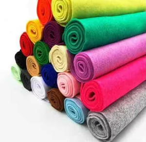 Tissu en feutre de laine large 280 GSM, épais, brossé, suédé, couleur unie, non-tissé, polaire, tricoté, fil peigné, style uni - Product Image 1