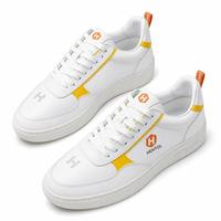 Chaussures de marche décontractées en maille pour hommes et femmes, avec logo personnalisé, en cuir, semelle crêpe, baskets tendance, vente en gros