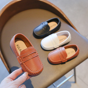 Scarpe Casual Primaverili e Autunnali per Bambini in Stile Britannico, Suola Morbida in Pelle PU, Nuove Scarpe Mocassino per Ragazzi e Ragazze - Product Image 3