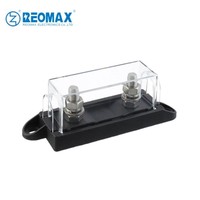 ANM-B Tempat Sekring Model Bolt-on untuk Sekring Mobil ANM/AMM/298 40A-500A 32V-80V Kotak Sekring Otomatis Blok Sekring DC
