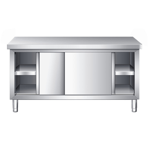 Gabinete de Trabajo de Acero Inoxidable, Hecho en Varios Estilos y Tamaños, Apto para Uso en Cocinas Domésticas, Restaurantes, Hoteles - Product Image 1