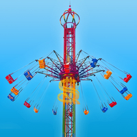 Manège à bascule hautement dynamique populaire pour parc d'attractions, à vendre avec certification CE