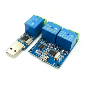 Módulo de Relé USB LCUS-1 Tipo 1/2 Canales, Convertidor Electrónico PCB, Interruptor de Control Inteligente USB - Product Image 1