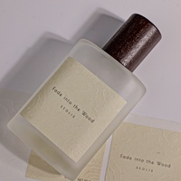 Étiquettes de parfum de luxe pour flacons cosmétiques, papier texturé artistique de haute qualité avec gaufrage en relief