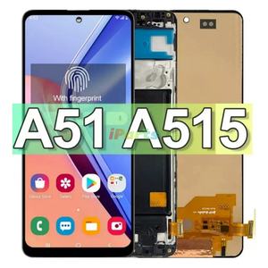 Display di ricambio IParts per <span class=keywords><strong>Samsung</strong></span> Galaxy <span class=keywords><strong>A51</strong></span> 4G SM-A515 A515F A515FD A515FN/DS OLED Touch Screen con cornice nera - Product Image 4
