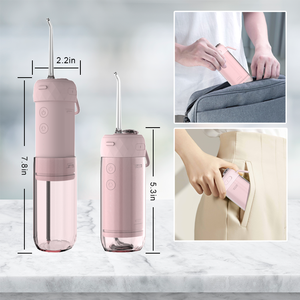 SIILLK auto-développé IPX7 étanche détachable irrigateur <span class=keywords><strong>Oral</strong></span> Mini <span class=keywords><strong>Jet</strong></span> d'eau fil <span class=keywords><strong>dentaire</strong></span> Portable fil d'eau électrique - Product Image 6