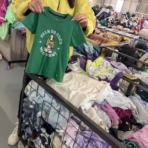 工厂批发二手儿童休闲服装男童女童夏季系列混色涤棉随机发货 - Product Image 3