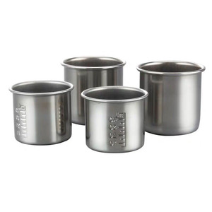 304 paslanmaz çelik ölçüm kupası 40ml tıbbi <span class=keywords><strong>Gallipot</strong></span> - Product Image 4