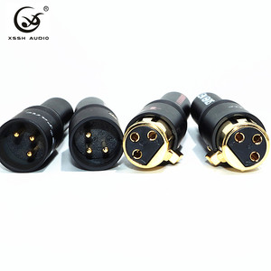 Adaptateur de câble stable <span class=keywords><strong>XLR</strong></span> YIVO XSSH Audio HIFI, connecteur <span class=keywords><strong>jack</strong></span> <span class=keywords><strong>XLR</strong></span> 3 broches plaqué or, mâle-femelle, pour <span class=keywords><strong>mini</strong></span>-casque et microphone - Product Image 5