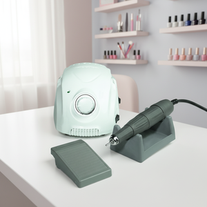 Taladro de Uñas Portátil de 80W de Alta Potencia con Motor de Escobillas, 45000 RPM, Herramienta Profesional para Manicura y Pulido en Laboratorios Dentales - Product Image 1