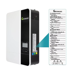 Growatt SPF 5000 Onduleur Hybride Monophasé à Onde Sinusoïdale Pure 230V 3500-5000W 48V 50/60Hz avec Module WiFi pour Système Solaire Connecté au Réseau Growatt Solar Inve - Product Image 2