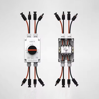 Interruptor aislador de CC solar a prueba de agua IP66 1200VDC 1000VDC 32A 4P interruptor aislador solar