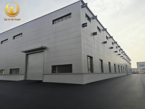 Bâtiment métallique à portée libre avec système de poutres de grue et toiture à <span class=keywords><strong>joint</strong></span> <span class=keywords><strong>debout</strong></span> pour la production industrielle en acier - Product Image 2