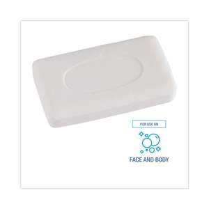 Boardwalk BWKNO3SOAP # Savon pour le visage et le corps à la fragrance florale, 3 barres, emballé dans du papier (144/carton) - Mini kit de voyage - Product Image 2