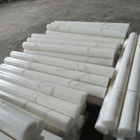 Tiges en plastique UHMWPE multicolores de la meilleure qualité Barre durable non toxique et inodore de taille personnalisée