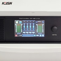 Amplificateur numérique DSP10000Q 10000W RMS 2500W X4 canaux 2 Ohm haute performance stéréo professionnel amplificateur de puissance 2U