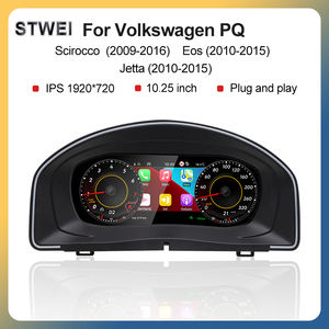 Panel de Instrumentos Digital LCD Stwei de 10.25 Pulgadas para Volkswagen Jetta 2009-2016, Eos 2010-2015, Velocímetro, Carplay Inalámbrico - Product Image 2