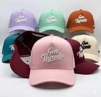 Gorra de Béisbol Deportiva de 5 Paneles con Corona Profunda, Talla Grande, para el Mercado Australiano, con Bordado 3D y Logotipo Personalizado