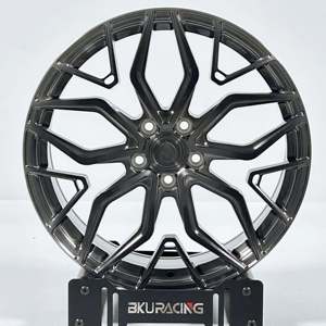 Jantes BKU 5x115 18 19 20 pouces en alliage bronze forgé pour voitures de course, jantes pour <span class=keywords><strong>Dodge</strong></span> Challenger, Charger <span class=keywords><strong>SRT</strong></span> 300c Hellcat - Product Image 5