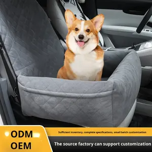 All-Season Universal Car Pet <span class=keywords><strong>Bed</strong></span> Stock Extraíble Lavable Sponge Booster <span class=keywords><strong>Dog</strong></span> Car Seat para invierno - Product Image 2