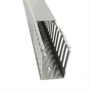94v-0 <span class=keywords><strong>PVC</strong></span> mở rãnh hệ thống dây điện Duct cáp linh hoạt <span class=keywords><strong>Trunking</strong></span> cho tối ư<span class=keywords><strong>u</strong></span> dẫn điện - Product Image 3