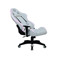 Chaise de jeu à lampe LED confortable et ergonomique grande chaise de jeu avec appui-tête vente directe d'usine chaise de jeu