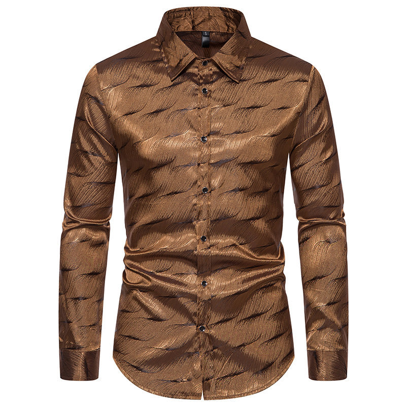 green emerald velvet dress Small Solid Butter Cotton Blend Dress Shirt With Convertible Cuffs Men's  Dress Shirt main image 0