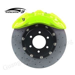 Actualización del sistema de frenos de carreras 6Pot 9N, disco de cerámica de carbono, Kit de freno grande con pinzas de freno para Audi S4 B8 B9 RS4 A7 S7 C7 <span class=keywords><strong>BMW</strong></span> F80 - Product Image 6