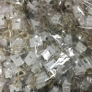 Mini Cadena de Luces LED de Plástico, 3 Modos de Velocidad, Regulable, Ra80, 6V, para Jardín, Navidad, Ramos, Fiestas al Aire Libre - Product Image 4