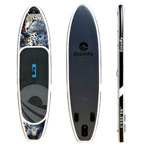 Planche de <span class=keywords><strong>paddle</strong></span> gonflable pour sports nautiques en plein air, planche de surf bleue, compatible avec la planche à <span class=keywords><strong>ailerons</strong></span> - Product Image 4