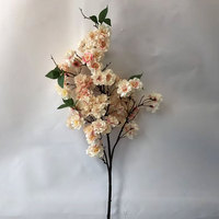 Ramas de Flores de Cerezo Artificiales de Seda al por Mayor ODIS, Flores Artificiales de Pasión, Precio Competitivo para Decoración de Bodas y Hogar