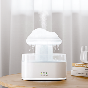 Usine directe personnalisée Air huile essentielle ultrasons goutte de pluie diffuseur d'arôme humidificateur pluie nuage champignon conception ménage - Product Image 4