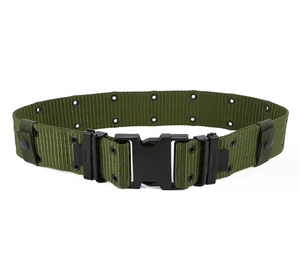 Cinturones de Lona para Hombre GB80, Promoción, Baratos, Color Camuflaje Negro, Marrón, Caqui, para Guardias de Seguridad, con Orificios de Ventilación - Product Image 4