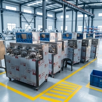 Machine de remplissage et de scellage de sachets de jus de fraise à 8 buses