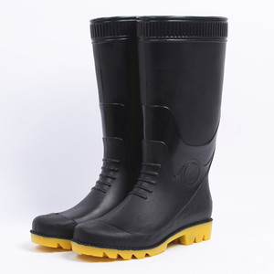 Chaussures De Pluie Pour Homme Et Femme - Bottes En Caoutchouc Imperméables - Bottes Courtes Antidérapantes - Bottes De Pluie Décontractées - Couleur Unie - Chaussures De Pêche - Chaussures De Jardin