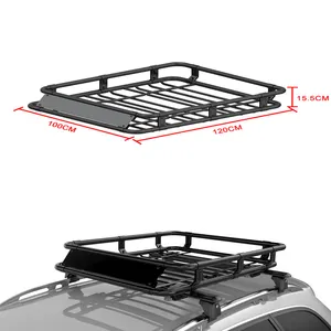 通用重型车顶行李架货物，带加长车顶部行李架托架，适用于所有汽车和钢结构