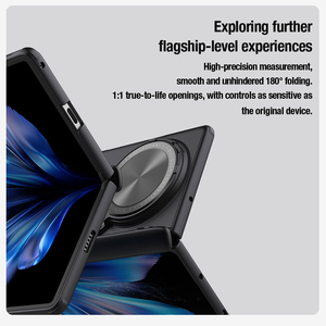 <span class=keywords><strong>NILLKIN</strong></span> <span class=keywords><strong>เคส</strong></span>โทรศัพท์สำหรับ VIVO X Fold 3/3 Pro, <span class=keywords><strong>เคส</strong></span>กันกระแทกพับได้พร้อมขาตั้งกล้องโลหะ - Product Image 6