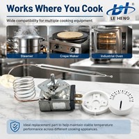 Thermostat de chauffage mécanique 2026 0-320 ℃   Optimisé pour le chauffage à moyenne température, faible taux de défaillance, accessoires pour poêle à gaz d'hôtel