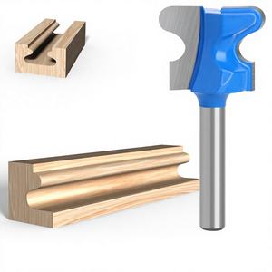 Fraise à double arc pour onglets, fraise pour tiroirs et portes d'armoires, fraise à bois, pièces de machines à bois - Product Image 1