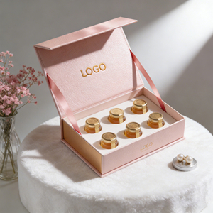 Scatola Regalo di Lusso in Carta Speciale con Logo Personalizzato ISO9001, Confezione con Inserto Personalizzato per Vasetto di Miele, Scatola Vuota con Logo - Product Image 1