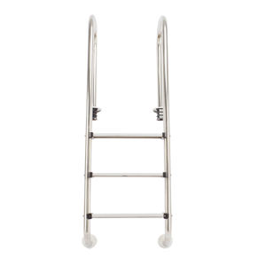 Échelle de <span class=keywords><strong>piscine</strong></span> hors sol en acier inoxydable 304/316 de 42 mm avec dossier en forme d'échelle, vente en gros d'usine, pour piscines - Product Image 6